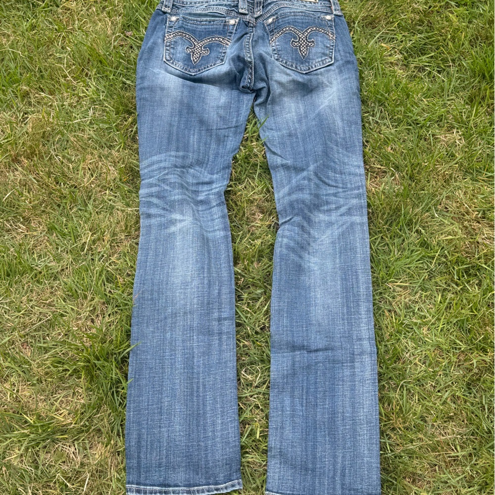 Rock revival straight legged jeans style Alanis - Picture 4 of 7